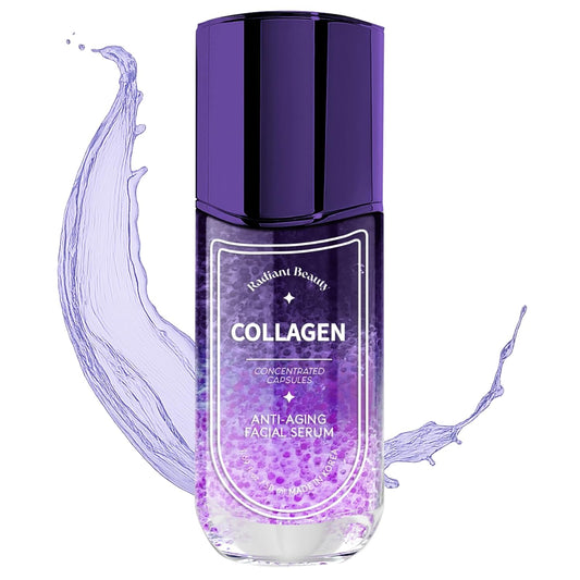 Collagen Anti-Aging Facial Serum - Deeply Moisturizing & Smoothing, Diminishes Dark Spots & Wrinkles - Dermatologist Tested, Korean Skin Care - 50Ml / 1.69 Fl.Oz