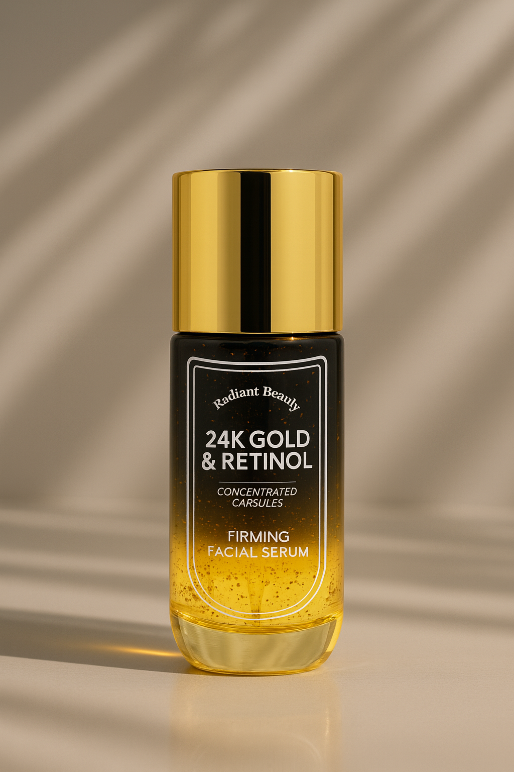 24K Gold + Retinol Firming Serum | Smooths Lines, Boosts Radiance | 1.69 fl oz