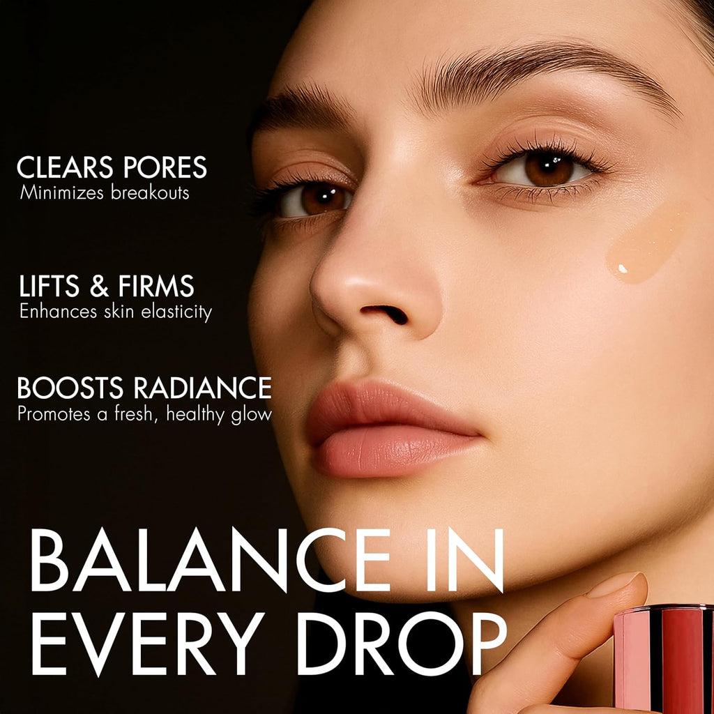 Retinol Serum for Face with Niacinamide – Dermatologist Tested, Anti-Aging, Korean Skin Care – Smooths Texture, Reduces Redness, Calms Sensitivity – Clean Vegan Formula – 1.69 Fl Oz